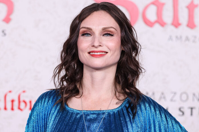 English singer and songwriter Sophie Ellis-Bextor arrives at the Los Angeles Premiere Of Amazon MGM Studios' 
