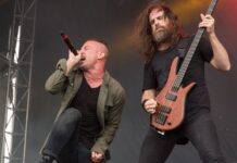 The Dillinger Escape Plan are Reuniting for Their First Show Since 2017 The Dillinger Escape Plan - Greg Puciato and Liam Wilson at the Open Air Music Festival in 2017