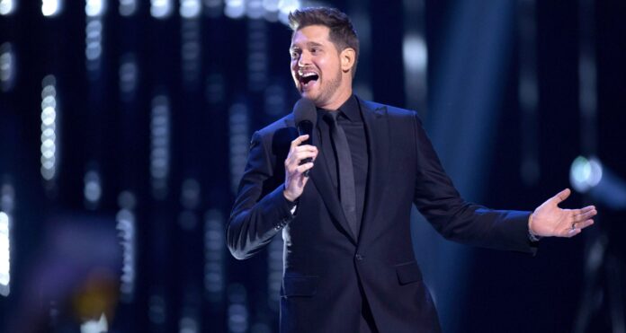 Michael Buble at the Juno Awards in 2018