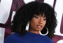 Megan Thee Stallion’s Self-Titled New Album Coming Out This Month Megan Thee Stallion at the CMT Music Awards in April 2023