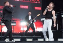 You Me At Six Announce Their Split & 2025 Farewell Tour Rou Reynolds (R) from Enter Shikari as a guest with You Me at Six at Reading Festival in August 2023