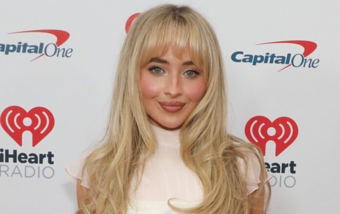 Sabrina Carpenter at the 2023 Z100's iHeartRadio Jingle Ball in 2023